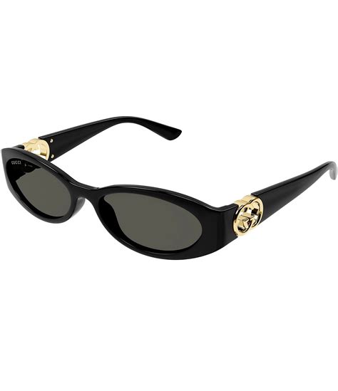 gucci hailey sunglasses|gucci ladies oval sunglasses black.